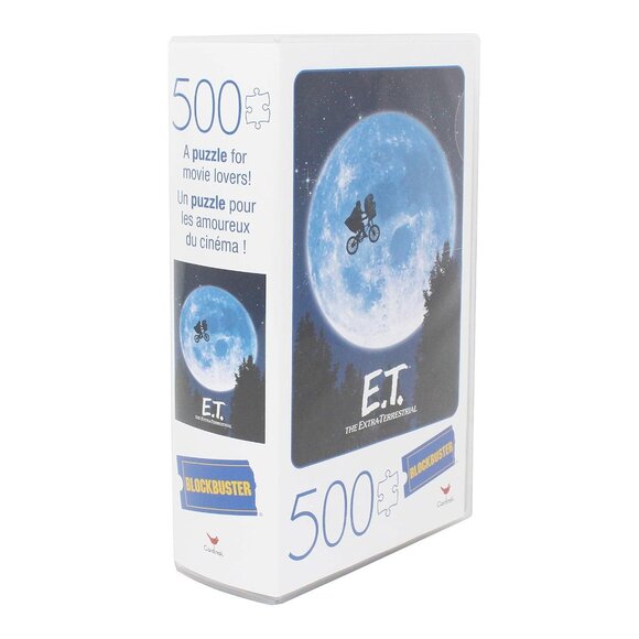 NEW 500 Pieces Jigsaw Puzzle ET E.T. Spin Master Game in Retro Blockbuster VHS C - Picture 2 of 10